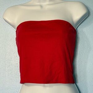 Red Basic Tube Top